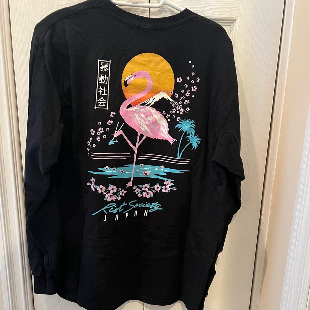 Riot Society Flamingo Long Sleeve